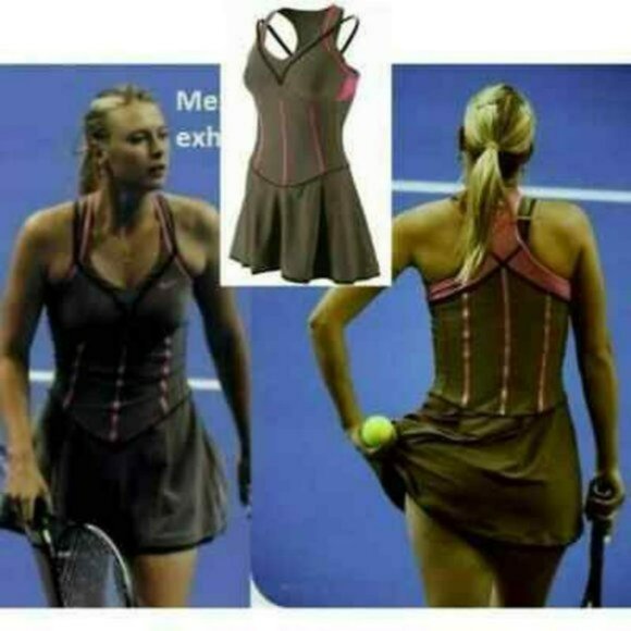 NWT Maria Sharapova Nike Tennis Dress w/ Bra Pleated skirt M Medium